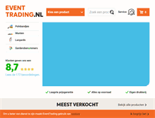 Tablet Screenshot of eventtrading.nl